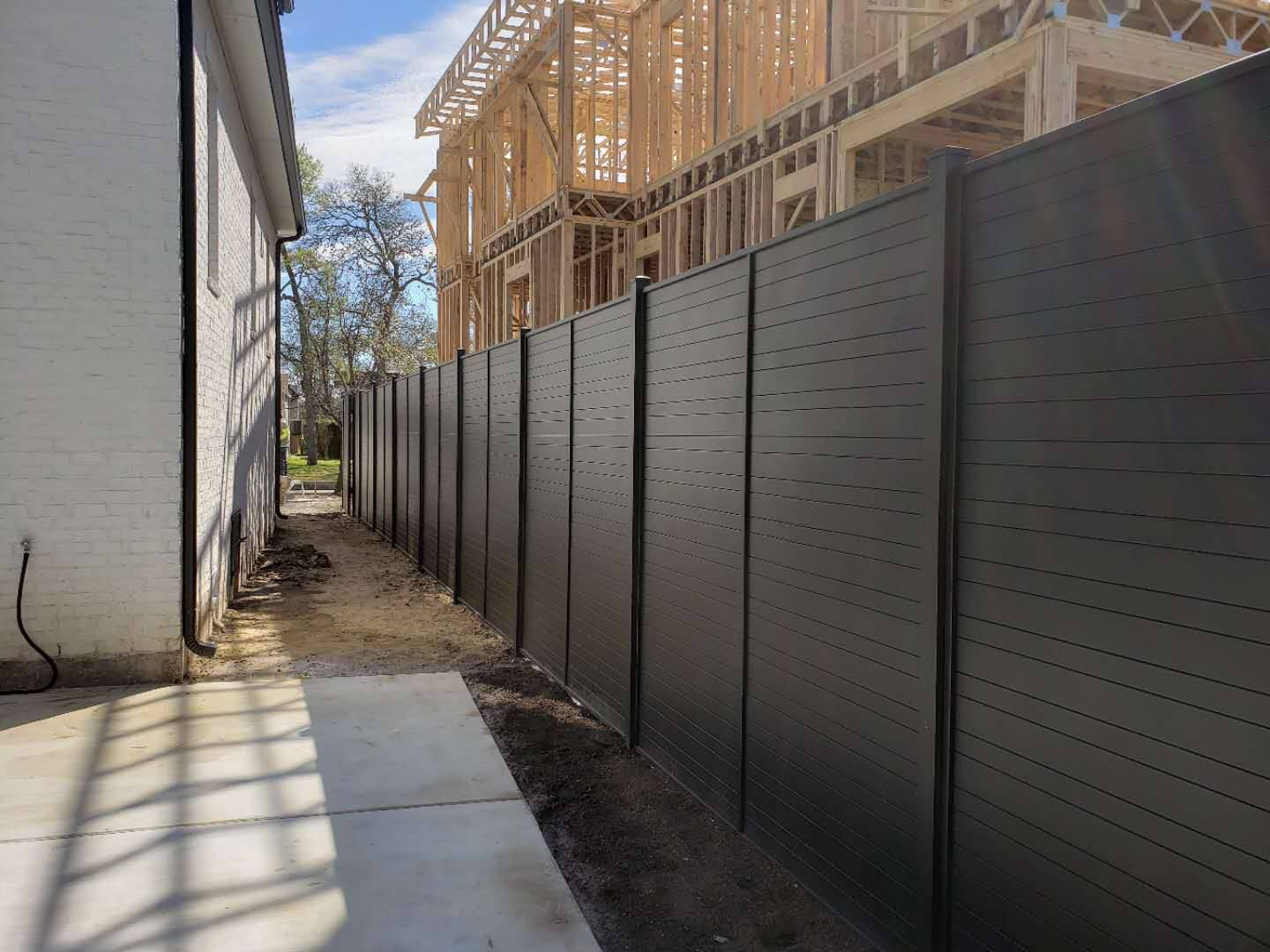 Modern Fence Supplies Slate Privacy Panels