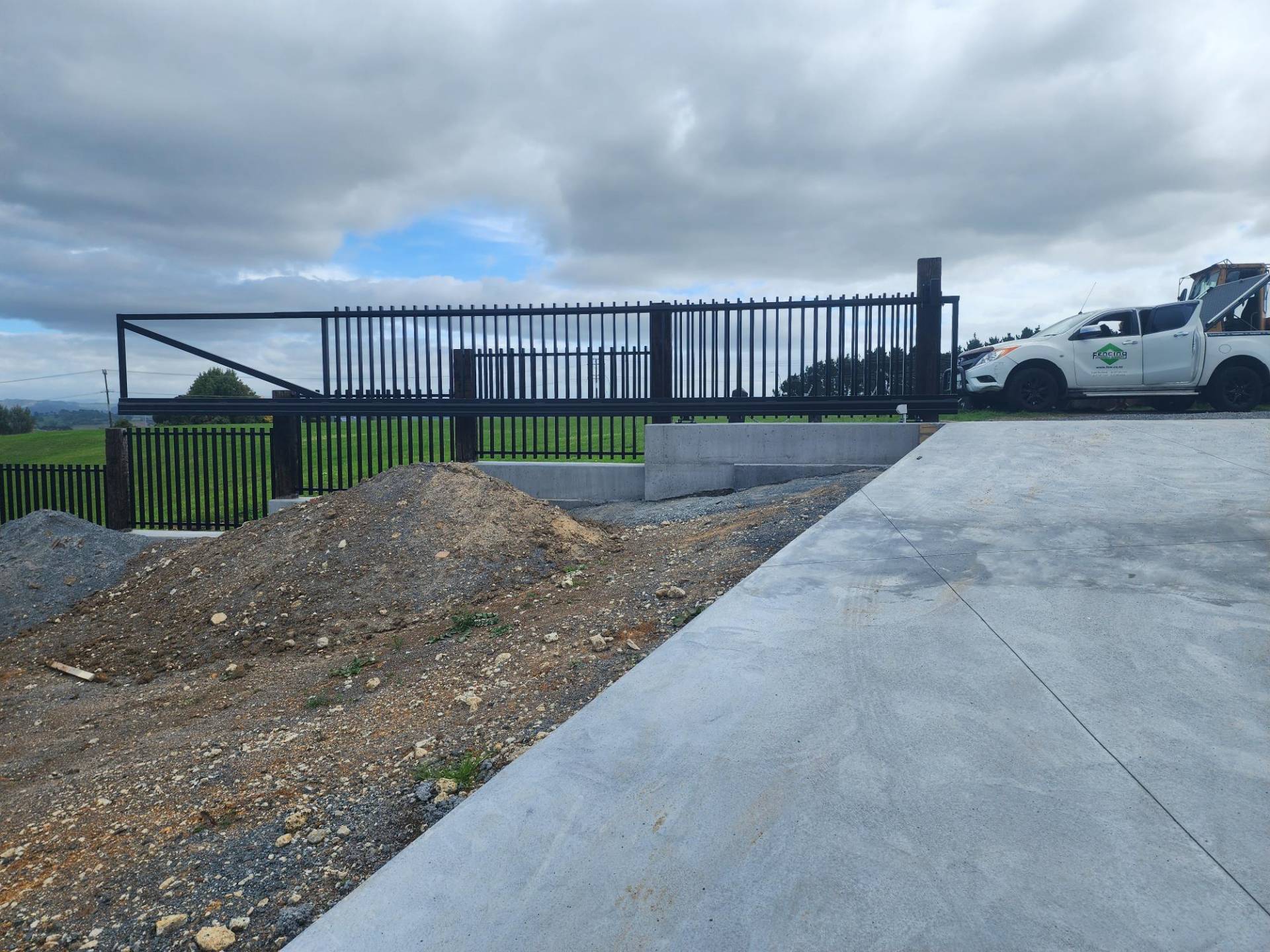 Designer Cantilever Gate
