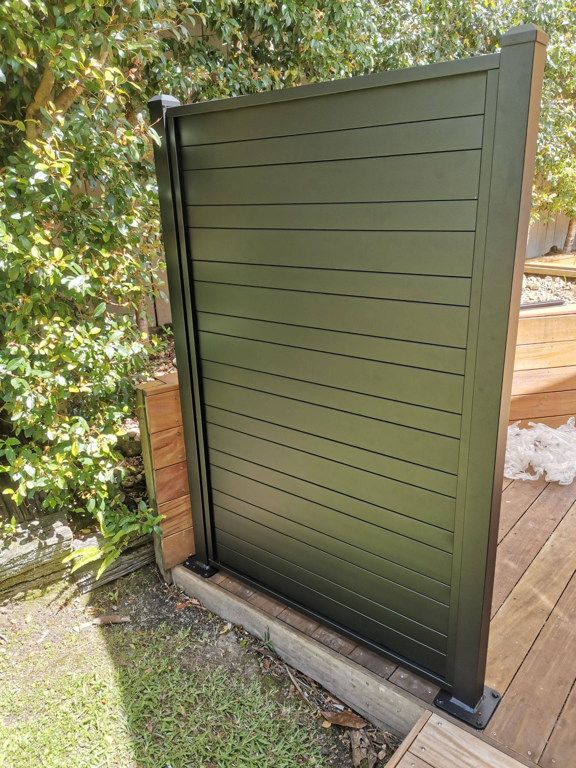 Modern Fence Supplies Slate Privacy Panel