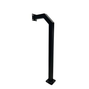 Gooseneck Post Single Blk