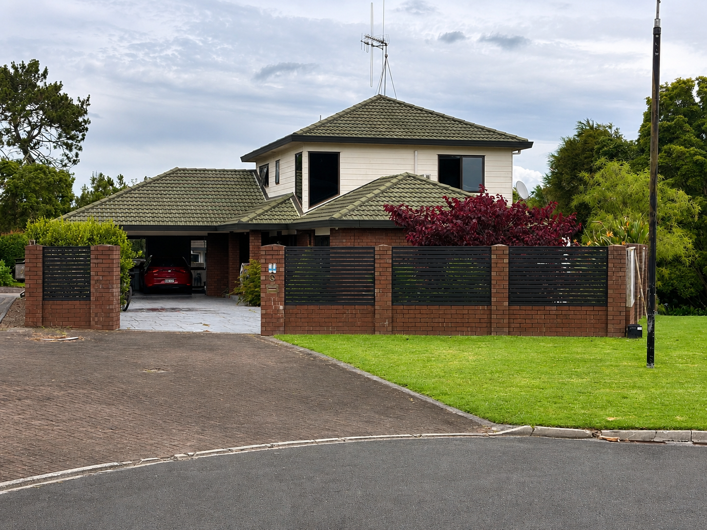 Slat Fence Panel Semi Privacy