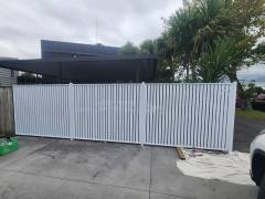 Slat Panel Vertical White
