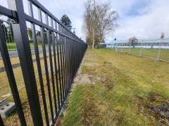 Flat Top Fence for High School